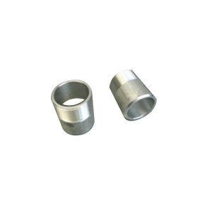 1" BLACK SPIGOTS 150 MM LONG WITH BSP THREAD ON ONE END