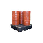 DRUM POLYETHYLENE SPILL DECKS – 2 AND 4 DRUM