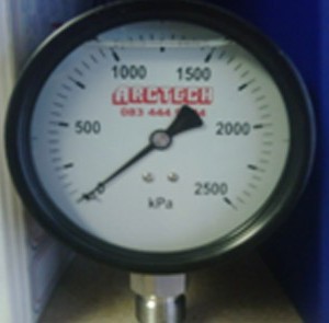 100mm Dial Vacuum (s/steel)